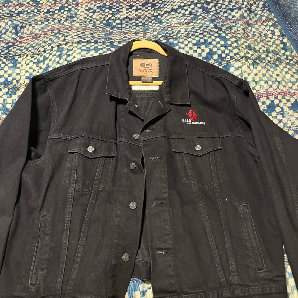 Black Jean Jacket
